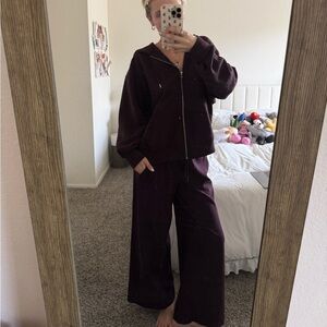 Old Navy Purple Sweat Set